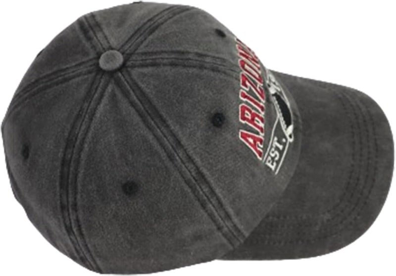 Terojnkl Embroidered City Football Hat for Men Women, Adjustable Unisex Cotton Fans Baseball Cap - Image 3